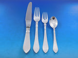 Continental Georg Jensen Sterling Silver Flatware Set 24 Service 524 pcs Dinner