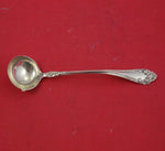 Rose by Wallace Sterling Silver Mayonnaise Ladle w/ spout 5 1/2" Serving