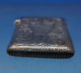 Minshull and Latimer English Victorian Sterling Silver Stamp Holder (#6548)