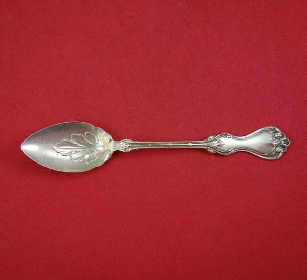 Duke of York by Whiting Sterling Silver Grapefruit Spoon Original Leaves 5 3/4"