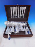 Plunir by Christofle Silverplate Flatware Service for 8 Dinner Set 57 pieces
