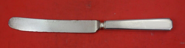 Pattern Unknown by National Sterling Silver Dinner Knife blunt 9 1/2" HHSP