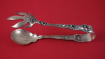 Peony by Wallace Sterling Silver Ice Tong 7 1/8"