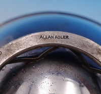 Allan Adler Mid-Century Sterling Silver Serving Bowl 2 1/2" x 7" (#7765)