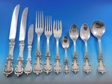 Burgundy by Reed & Barton Sterling Silver Flatware Set 12 Service 129 Pcs Dinner