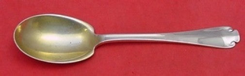 Flemish by Tiffany & Co. Sterling Silver Preserve Spoon Gold Washed 7 1/4"