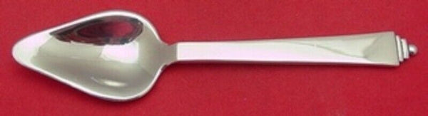 Pyramid by Georg Jensen Sterling Silver Grapefruit Spoon Triangular Orig 5 3/4"