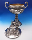 Martin Hall and Co English Victorian Sterling Silver Trophy w/ 3-D Horse (#7577)