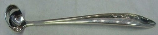 Spring Serenade by Lunt Sterling Silver Mustard Ladle Custom Made 4 1/2"