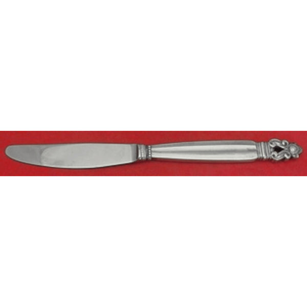 Acorn by Georg Jensen Sterling Silver Dinner Knife Long Handle Serrated 9 1/8"