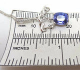14k Gold Chandelier 2.30ct Genuine Natural Tanzanite Pendant w/Diamonds (#J3757)