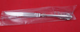 Grande Monarch by Camusso Peruvian Sterling Steak Knife serrated orig 8 1/2" New