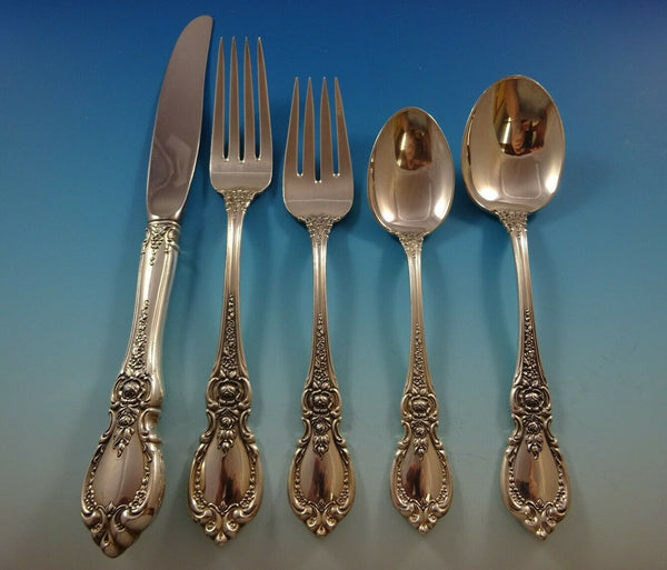 Charlemagne by Towle Sterling Silver Flatware Set 12 Service 60 Pieces