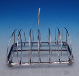 English Sterling Silver Toast Rack 5 1/2" x 6" x 4" (#7883)