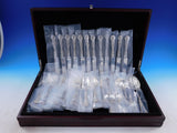 Poppy by Gorham Sterling Silver Flatware Set 12 Service 62 pcs Luncheon