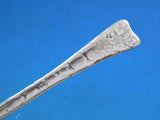 Lap Over Acid Etched by Tiffany Sterling Silver Teaspoon with Arbutus Flower 6"