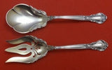 Chantilly by Gorham Sterling Silver Salad Serving Set GW w/Applied Lace 8 3/4"