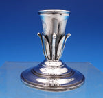 Georg Jensen Sterling Silver Candlestick #612 2 5/8" x 2 1/2" 3.2 ozt. (#7912)