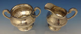 Onslow by Tuttle Sterling Silver Sugar Bowl & Creamer Set 2pc #1834 (#0504)