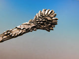 Holly by Tiffany Sterling Silver Hors D'Oeuvre Fork 7tine Pierced GW 5 1/4"