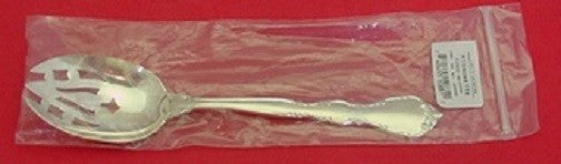 Mignonette by Lunt Sterling Silver Serving Spoon Pierced Original 8 1/4" New