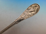 Japanese by Tiffany and Co Sterling Silver Berry Spoon with Ribbed Bowl 9"