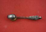 Chinese Export by Wang Hing Sterling Silver Sugar Tongs 5" w/ Bamboo Design