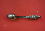 Chinese Export by Wang Hing Sterling Silver Sugar Tongs 5" w/ Bamboo Design