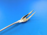 Old Colonial by Towle Sterling Silver Olive Fork 2-Tine Gold Washed 8 1/4"