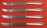 Reeded Edge by Tiffany and Co Sterling Silver Steak Knife Set Texas Sized Custom