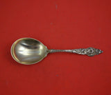 Les Six Fleurs by Reed and Barton Sterling Silver Berry Spoon GW Plain Bowl 8"