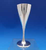 E.H. Parkin and Co English Estate Sterling Silver Water Goblet c. 1976 (#7508)