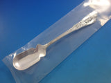 Rose Point by Wallace Sterling Silver Horseradish Scoop Custom Made 5 5/8"