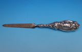 Art Nouveau Sterling Silver Vanity Set with Lilies Motif 8pc w/Monogram (#9115)