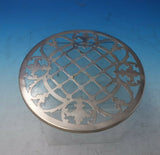 Deco Style by Unknown Trivet with Silver Overlay (#5654)