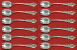 Sir Christopher by Wallace Sterling Silver Ice Cream Dess. Fork Custom Set 12pcs