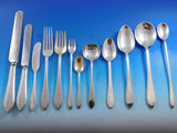 Reeded Edge by Tiffany Sterling Silver Flatware Set for 8 Service 101 pieces