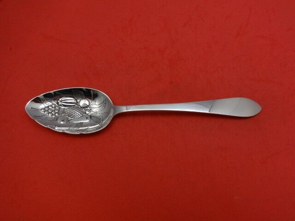 Faneuil by Tiffany & Co. Sterling Silver Berry Spoon Embossed Fruit In Bowl