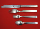 Funkis III by W and S Sorensen Danish Sterling Silver Dinner Place Setting(s)