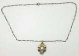 Georg Jensen Sterling Silver Pendant Year 2000 (#J3178)