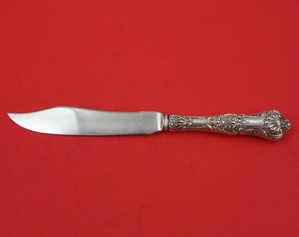 King George by Gorham Sterling Silver Fish Knife HH All Sterling Puffy 7 5/8"