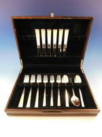 Margrethe by Georg Jensen Sterling Silver Flatware Set Service 24 pc Modern