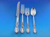American Beauty by Manchester Sterling Silver Flatware Set 12 Service 74 pieces