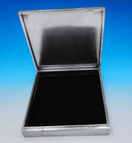 Buccellati Italian .800 Silver Cigar Box Textured with Velvet Interior (#8937)