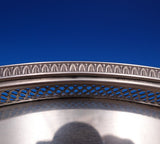 Empire by Buccellati Italian Sterling Silver Gallery Tray Small 13.2ozt. (#0372)