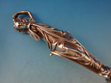 Art Silver c. 1860-1883 by Wood and Hughes Sterling Buffet Fork GW 12 1/8"