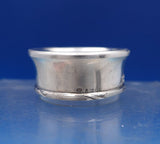 Austrian .800 Silver Salt Dip with Removable Glass Liner 2" x 1" (#7394)
