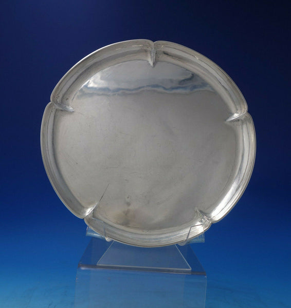 Kalo Sterling Silver Drink Serving Tray Hand Hammered Arts & Crafts (#6103)