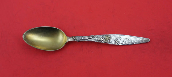 Lap Over Edge Mixed Metals by Tiffany and Co Sterling Teaspoon GW w/gourds 6"