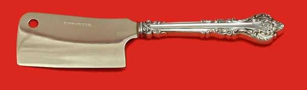 Silver Masterpiece by International Sterling Silver Cheese Cleaver Custom 6 1/2"